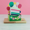 Box Card Cake Slice