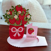 3D Strawberry Bouquet
