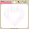 Stitched Heart Template