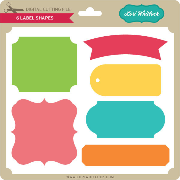 6 Bracket Shapes Lori Whitlock's SVG Shop