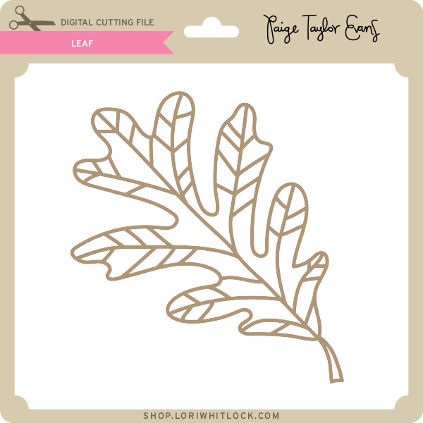 Leaf Frame - Lori Whitlock's SVG Shop