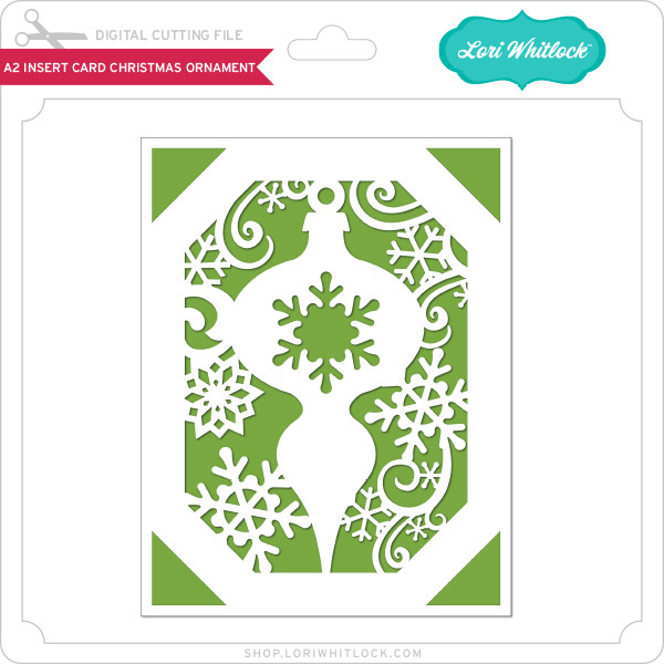 Glass Ornament Insert Print &amp; Cut - Lori Whitlock's SVG Shop