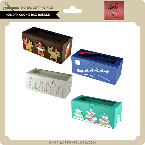 Oven Cookie Box Lori Whitlock's SVG Shop