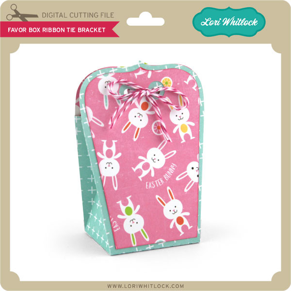 Ribbon Tie Gable Box Lori Whitlock's SVG Shop