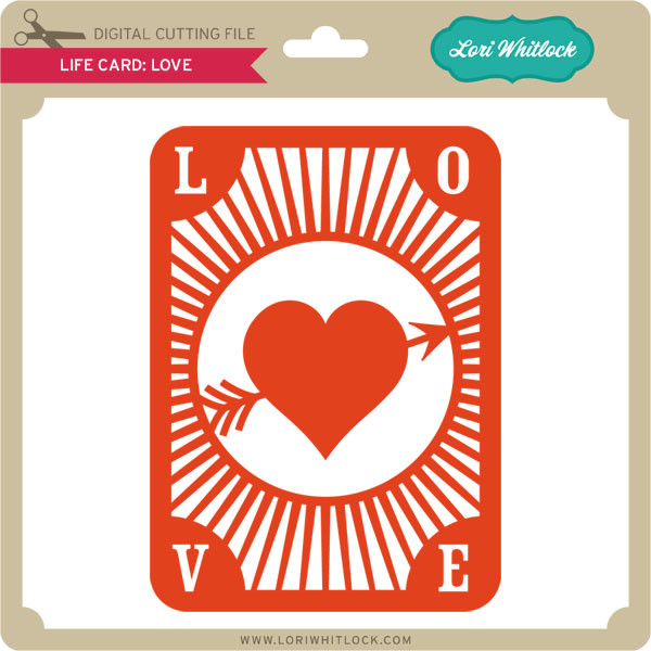 Life Card Storage Box Lori Whitlock's SVG Shop