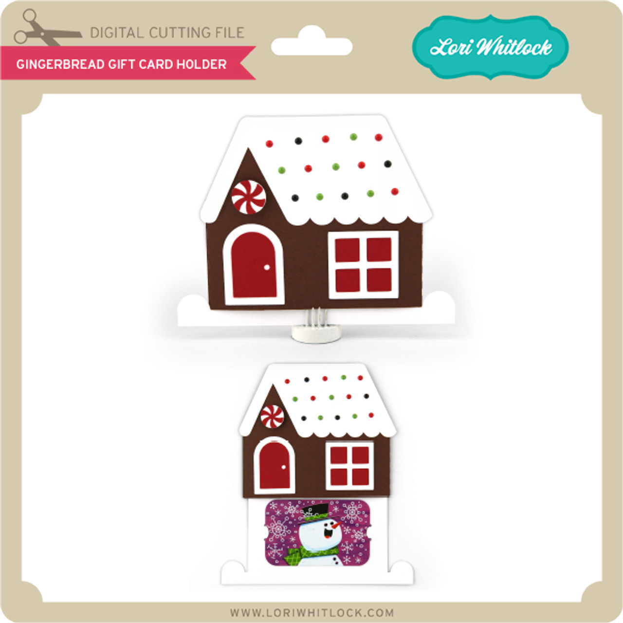 Gift Card Box Pocket Easel Card Star - Lori Whitlock's SVG Shop