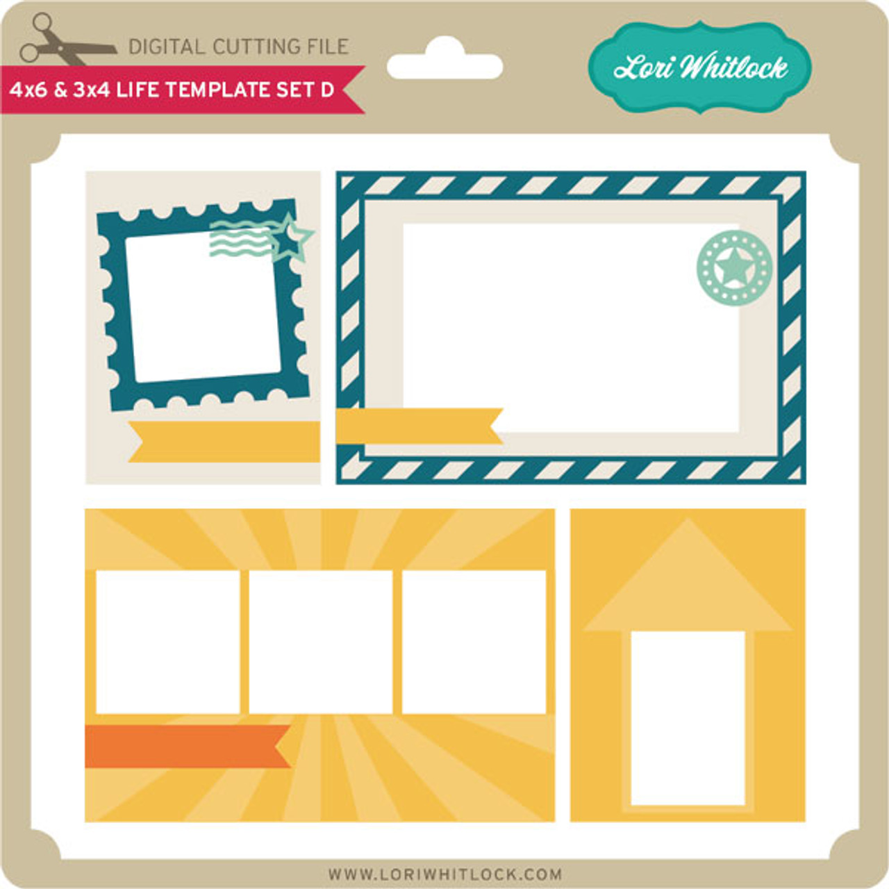 4x6 and 3x4 Life Template Set D - Lori Whitlock's SVG Shop minimalist-modern-white-and-black-wedding-4x6-photo-booth-template-plan-in-love