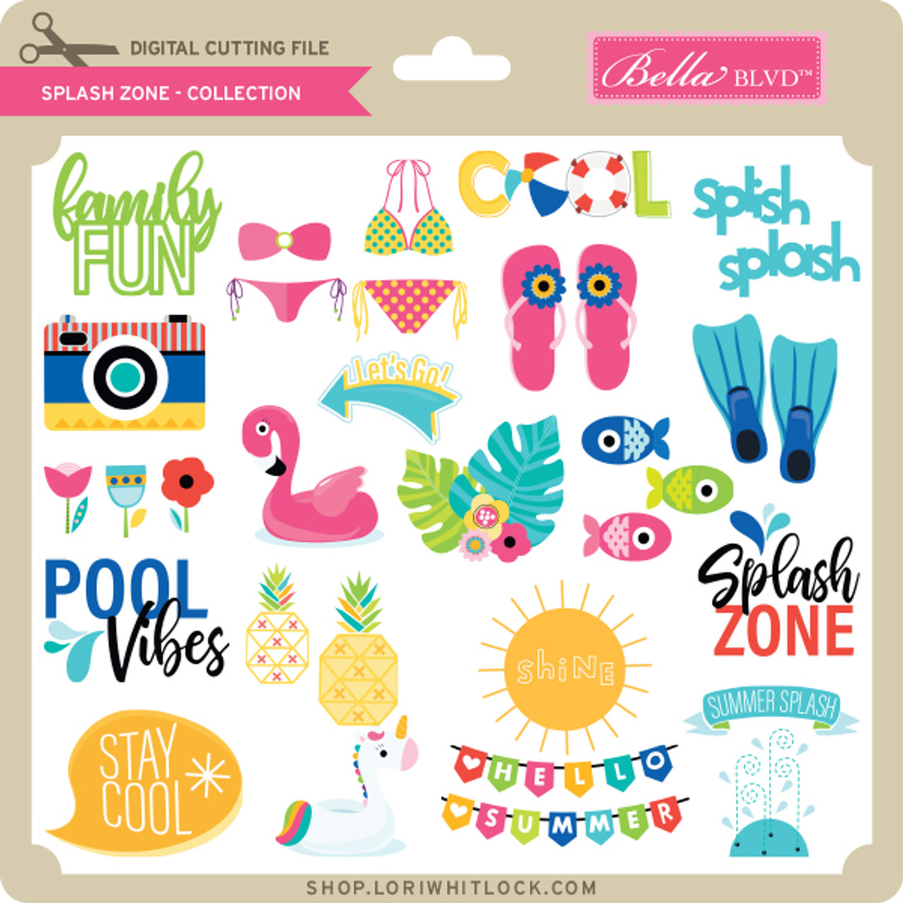 Splash Zone - Collection - Lori Whitlock’s SVG Shop