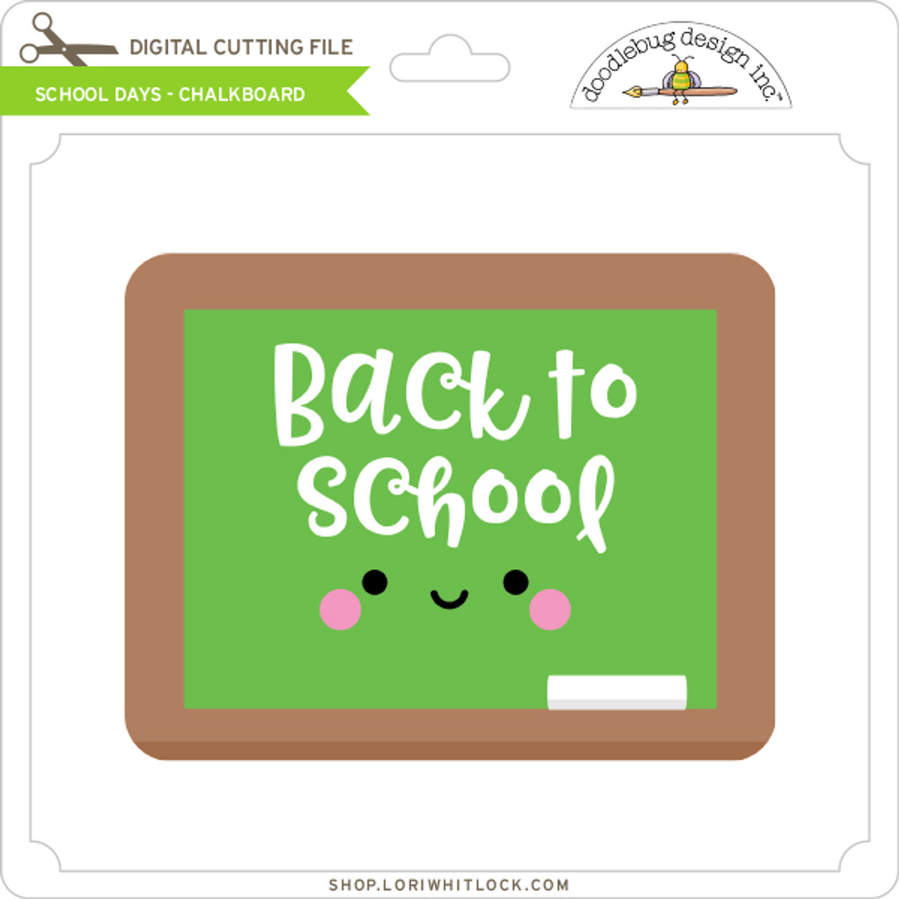 Free First Day Of School Chalkboard Sign SVG File
