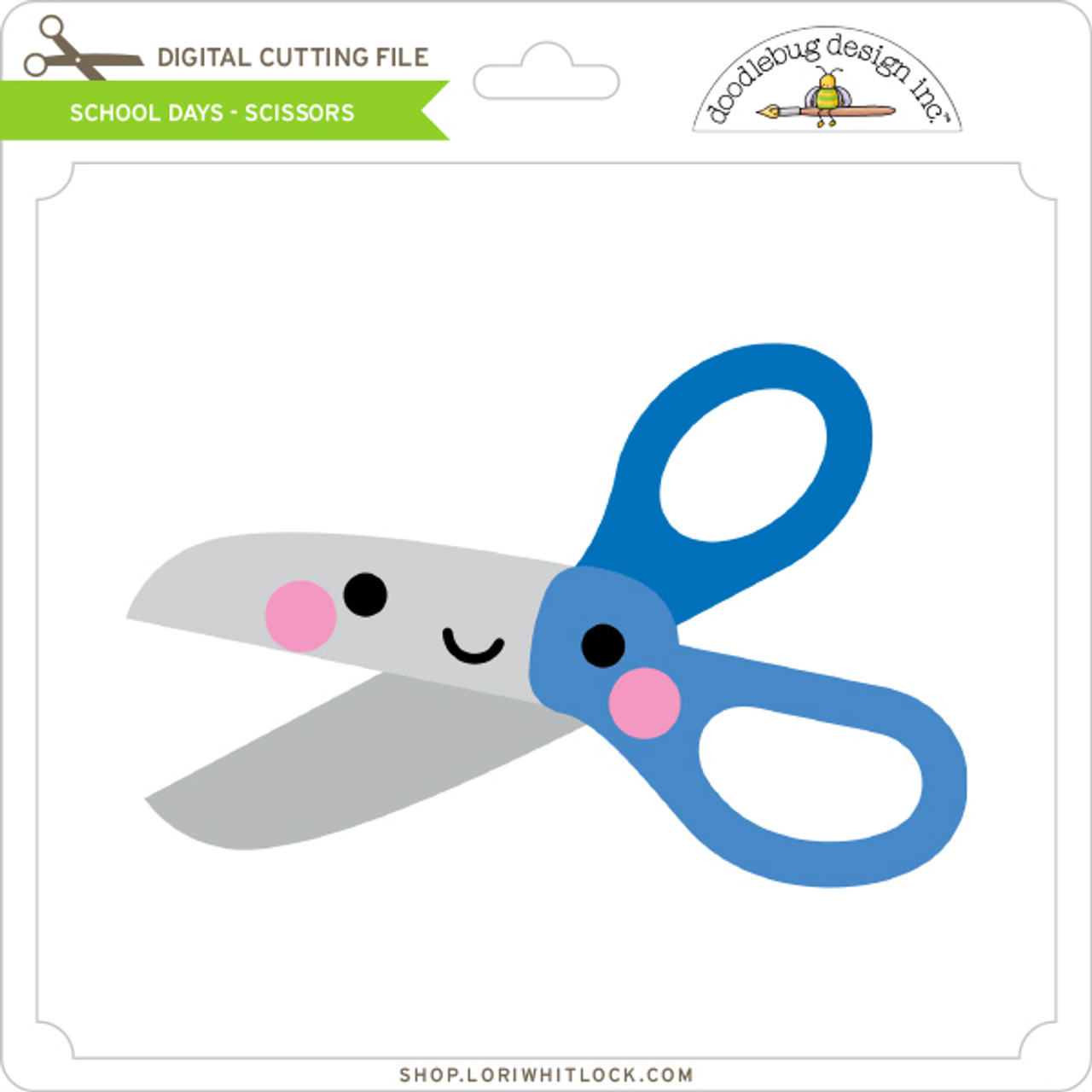 School Days - Scissors - Lori Whitlock's SVG Shop