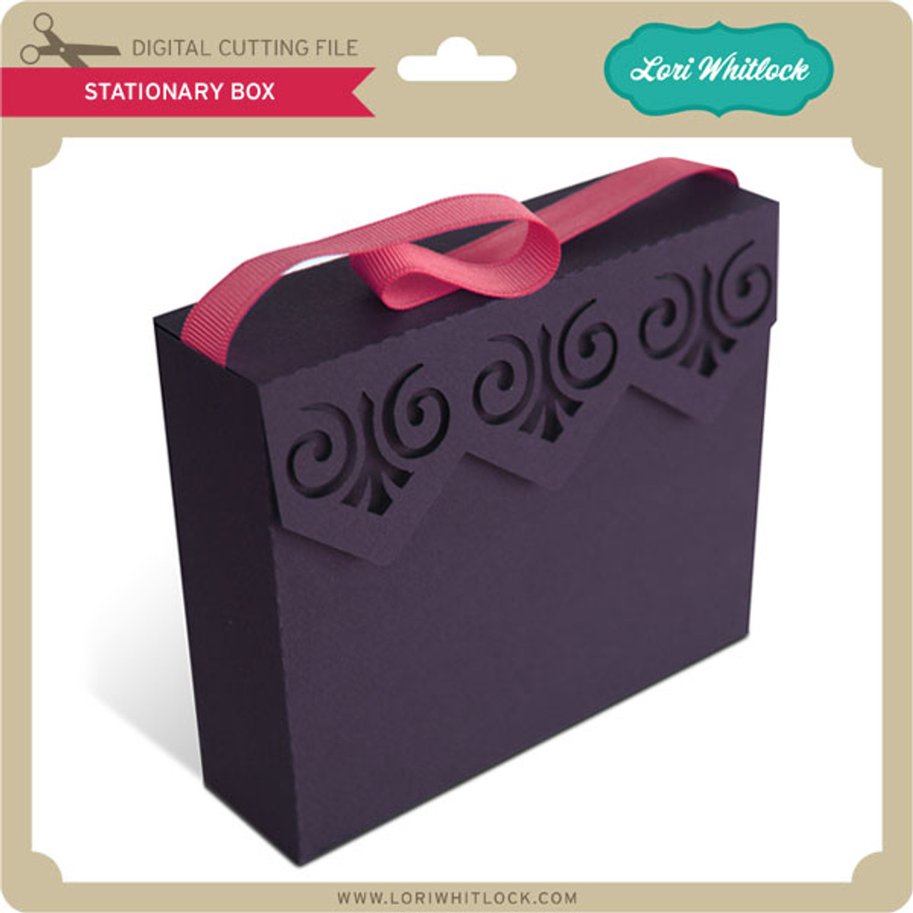 Father's Day Tie Box - Lori Whitlock's SVG Shop