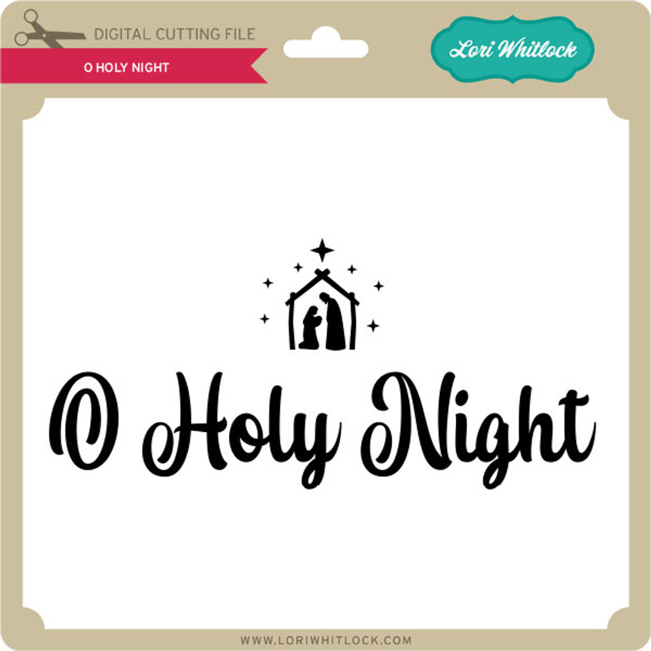 O Holy Night, Original – Lindsay Letters®