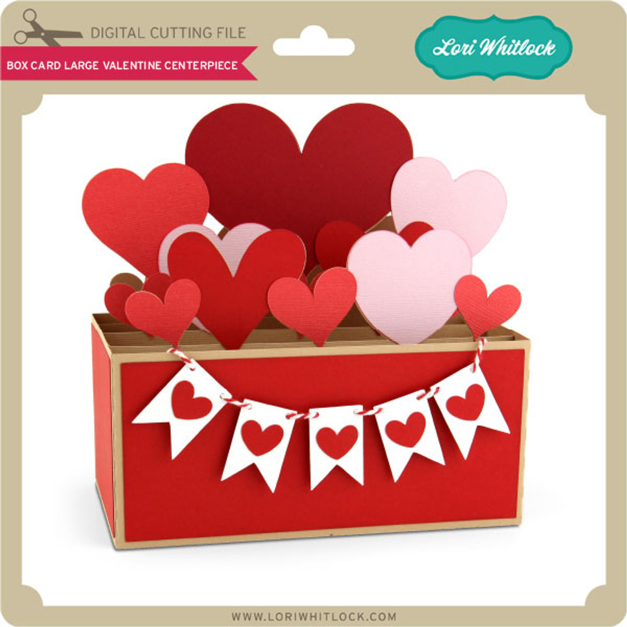 Love Notes 3D Mailbox - Lori Whitlock's SVG Shop