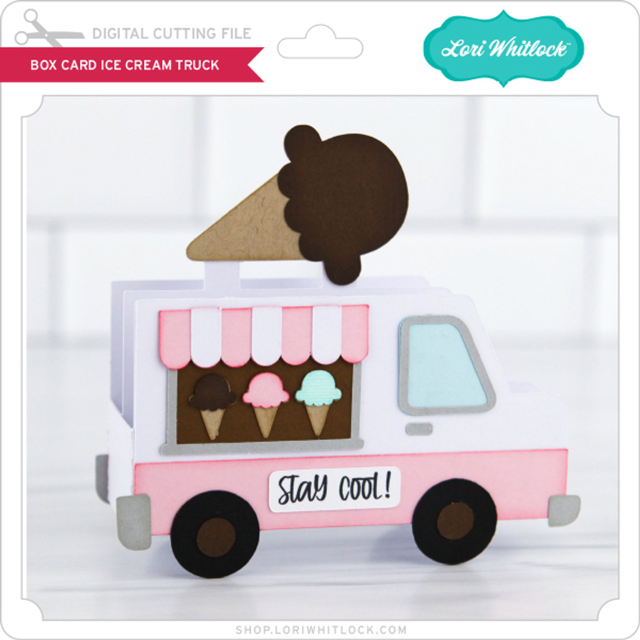 Ice Cream Stand SVG Cut File