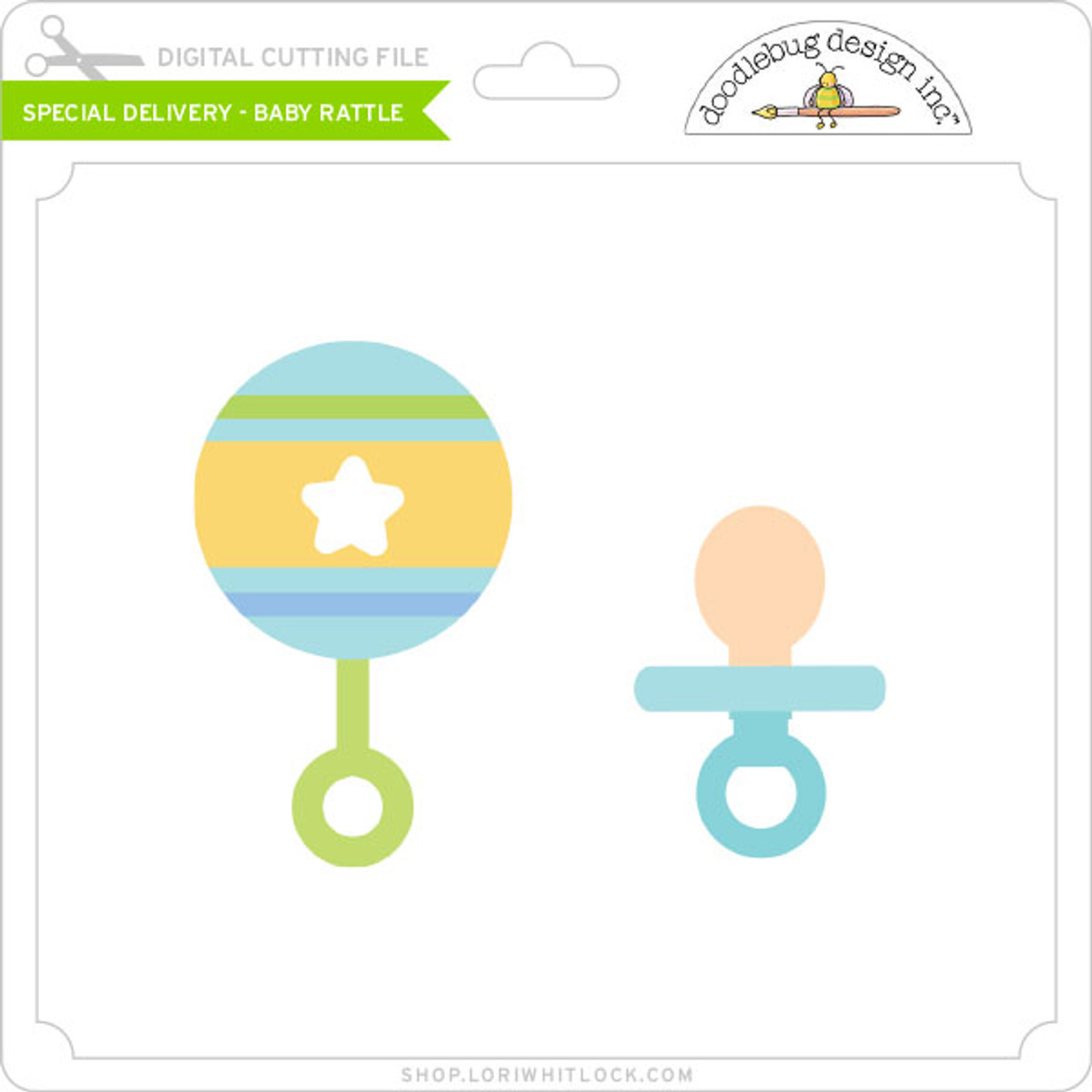 Special Delivery - Baby Rattle - Lori Whitlock's SVG Shop special-delivery-baby-rattle-lori-whitlock-s-svg-shop