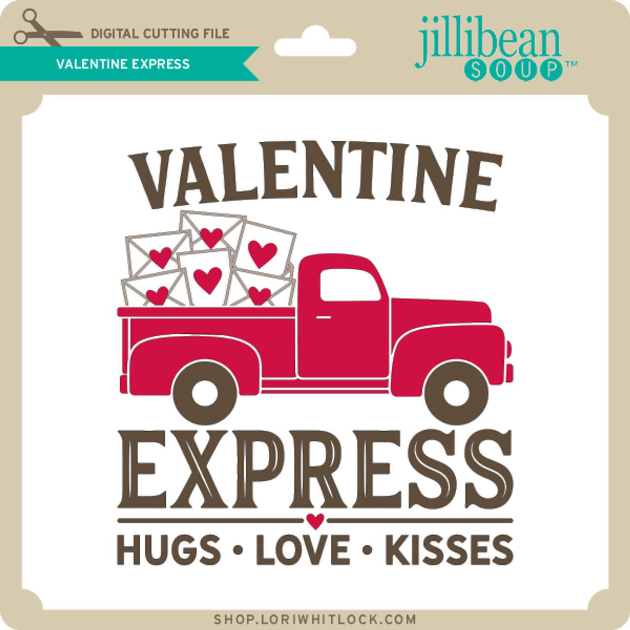 Valentine Cute Stickers - Lori Whitlock's SVG Shop