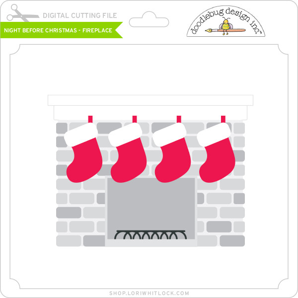 Night Before Christmas - Fireplace - Lori Whitlock's SVG Shop night-before-christmas-fireplace-lori-whitlock-s-svg-shop