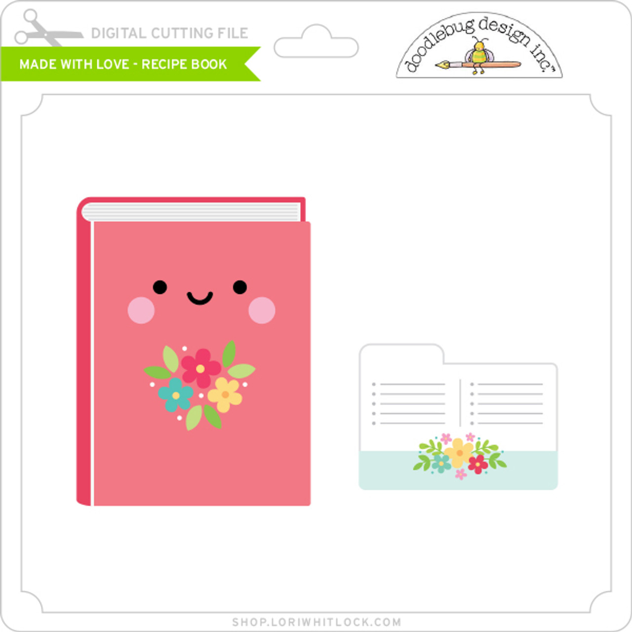 Made with Love - Recipe Book - Lori Whitlock's SVG Shop