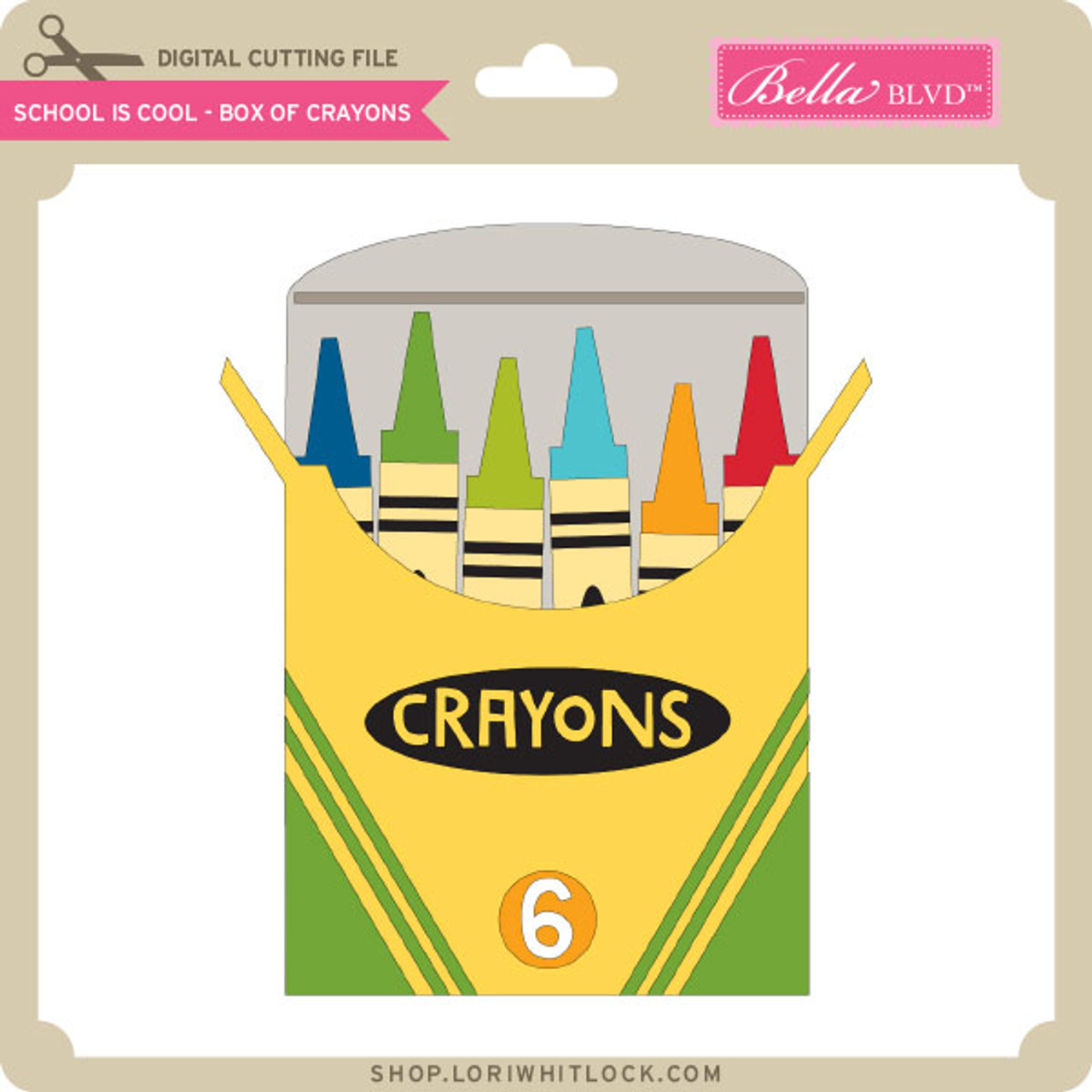 Box of Crayons DECAL