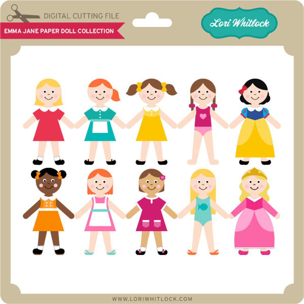 paper doll svg files