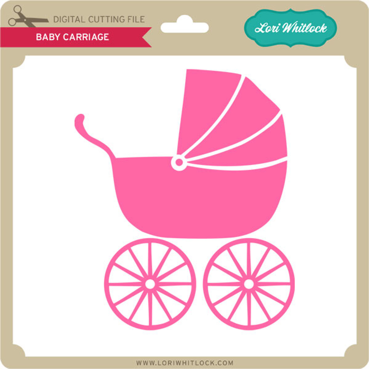 Baby Carriage - Lori Whitlock's SVG Shop baby-carriage-lori-whitlock-s-svg-shop