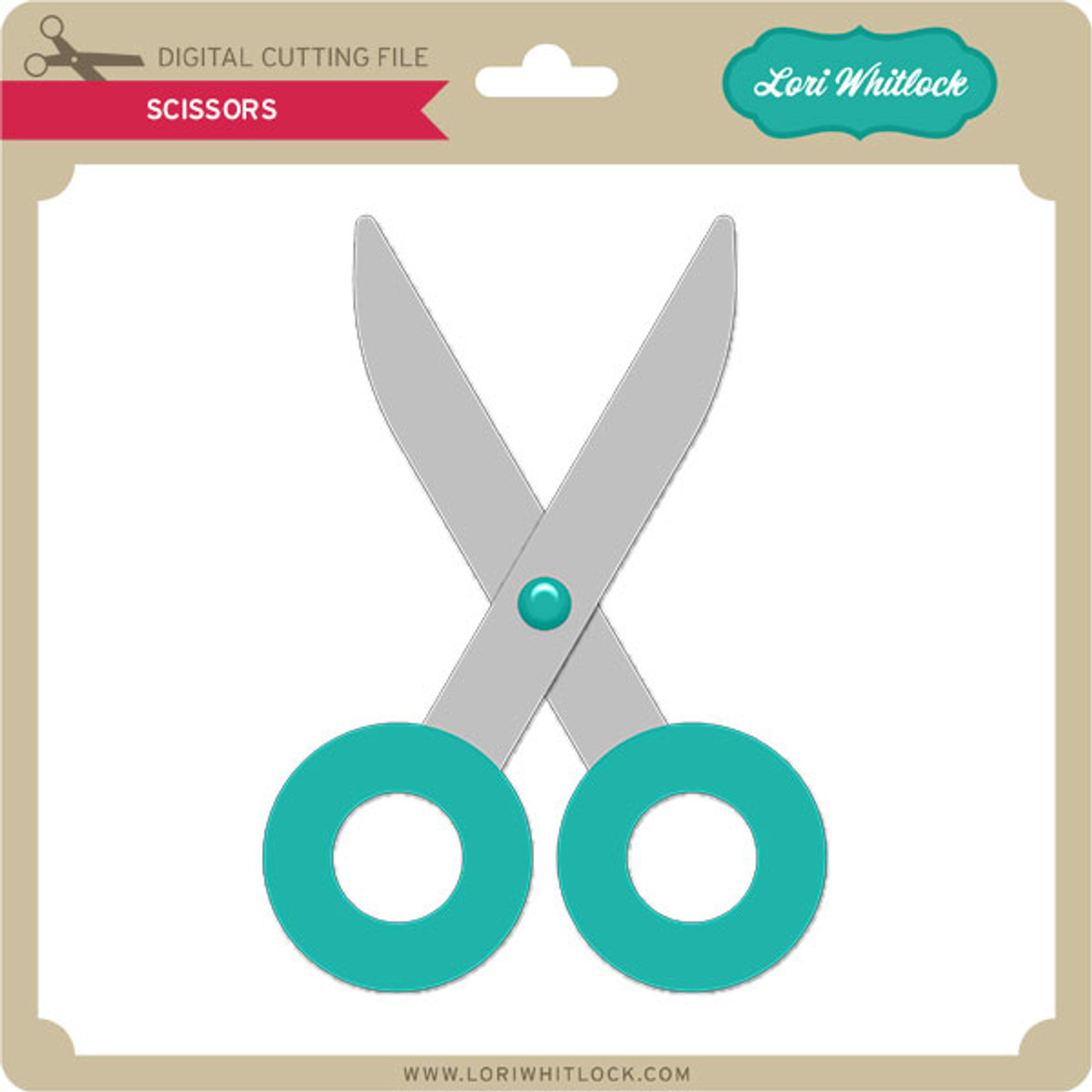 School Days - Scissors - Lori Whitlock's SVG Shop