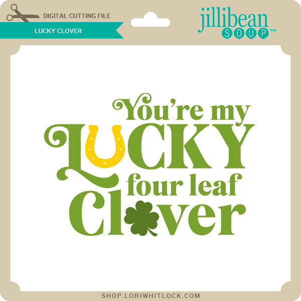Lucky Clover - Lori Whitlock's SVG Shop
