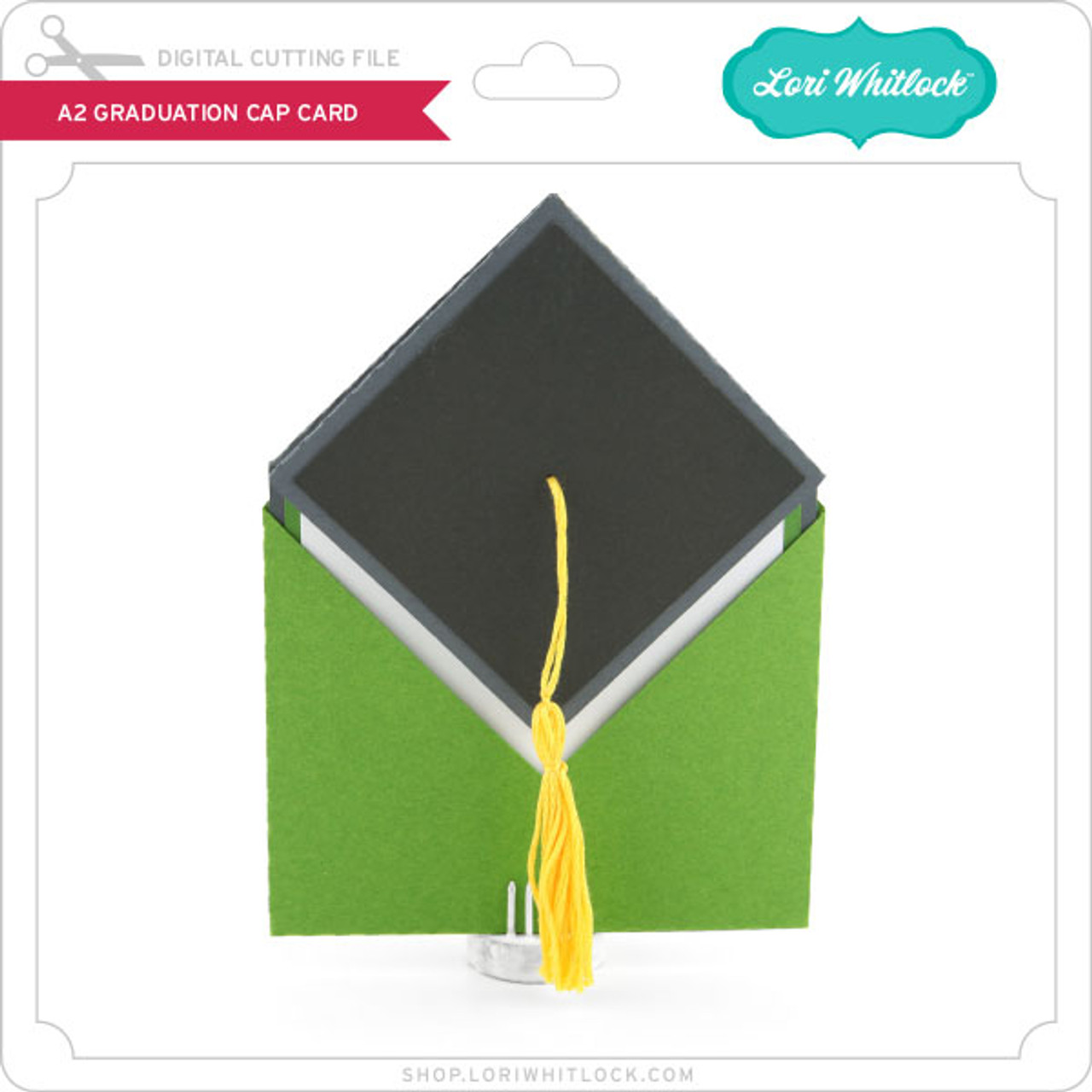 Graduation Hat Gift Card Holder - Lori Whitlock's SVG Shop