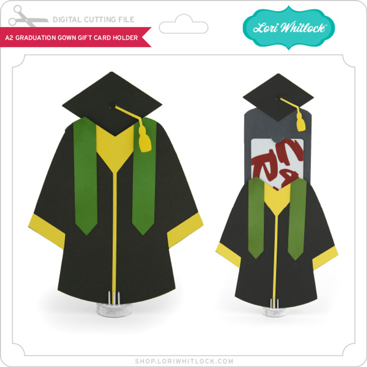 Graduation Explosion Box Four Gift Boxes - Lori Whitlock's SVG Shop