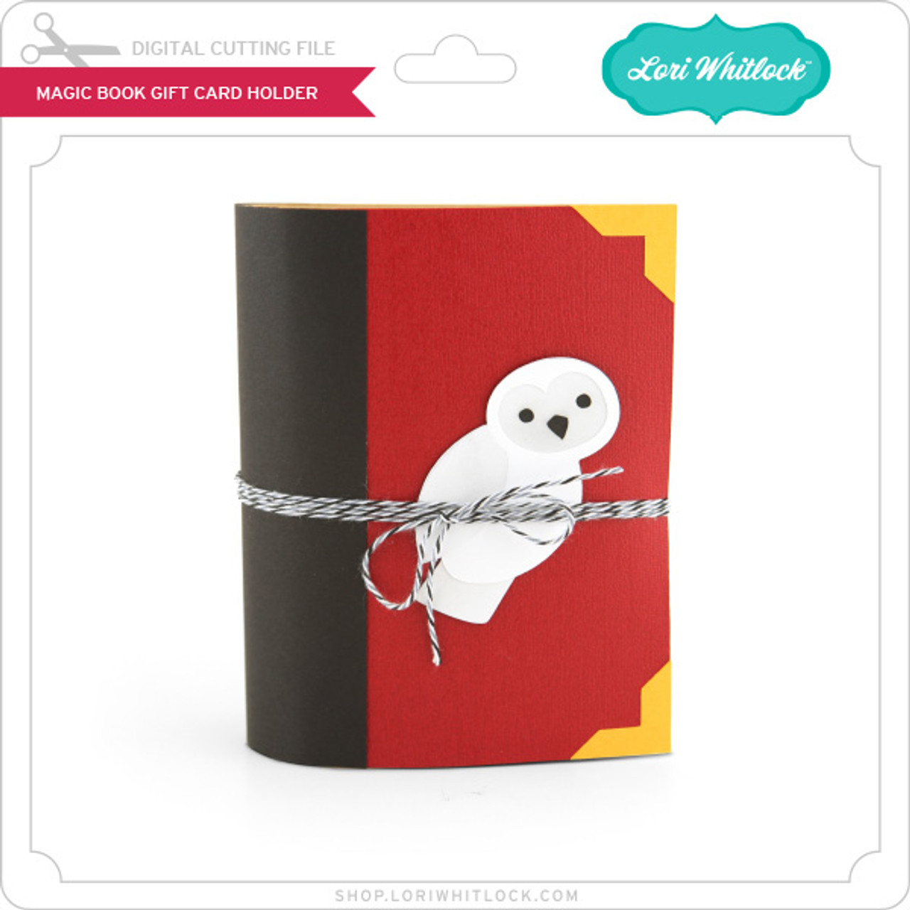 Magic Book Gift Card Holder