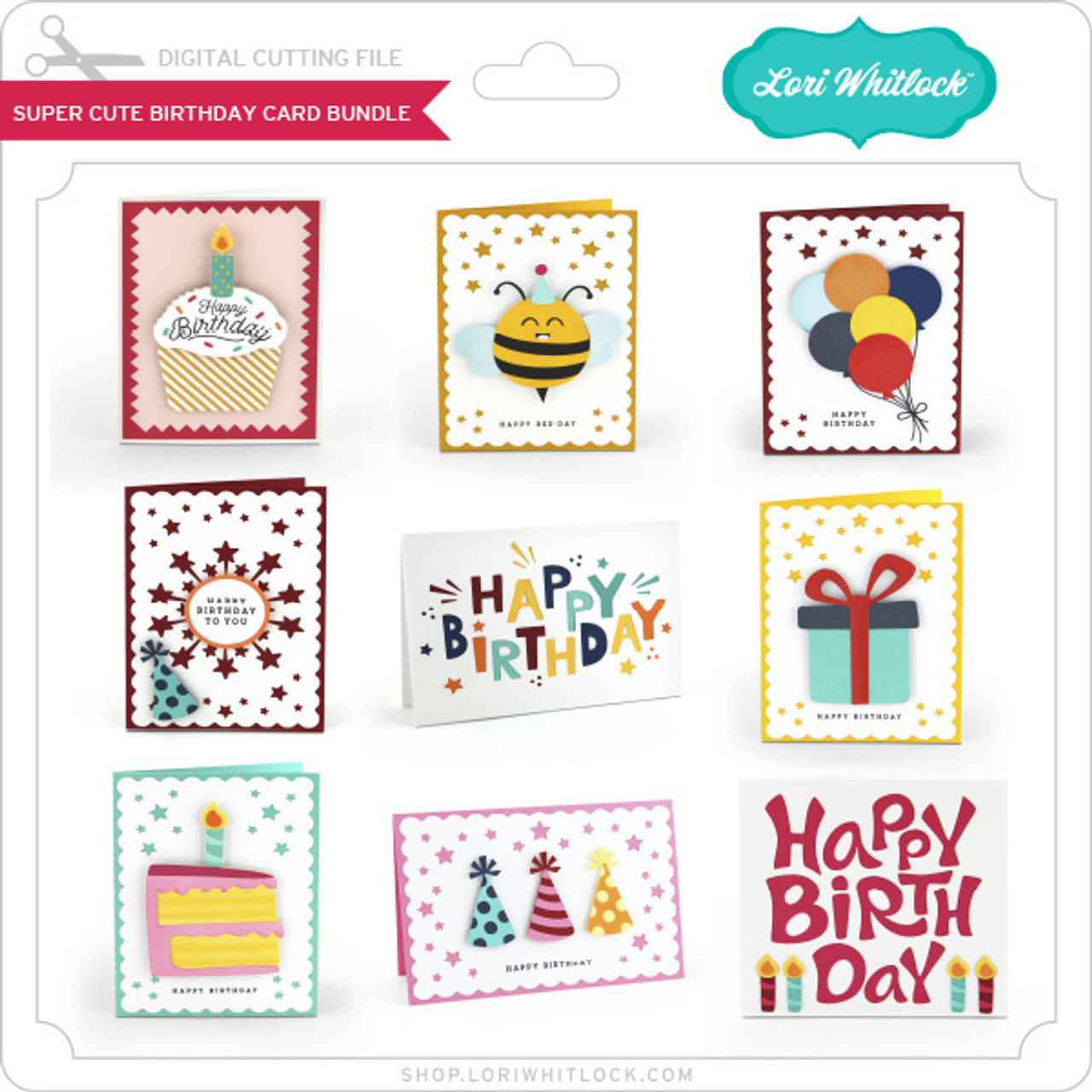 Birthday Card Organizer Project - Lori Whitlock's SVG Shop