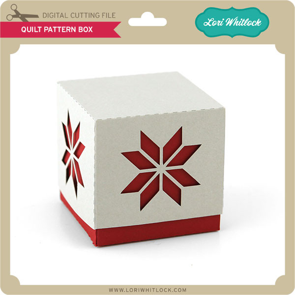 Quilt Pattern Box - Lori Whitlock's SVG Shop