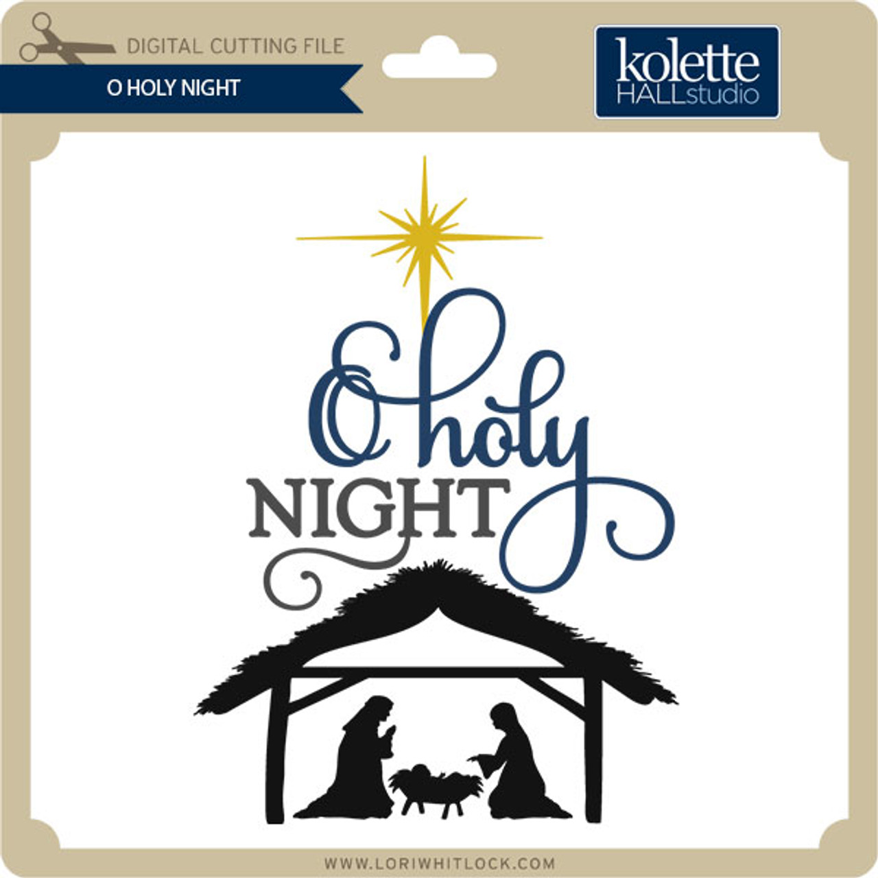 O Holy Night PNG - Nativity Oh Holy Night Sublimation - Digital Downlo –  Lottie Dotties LLC