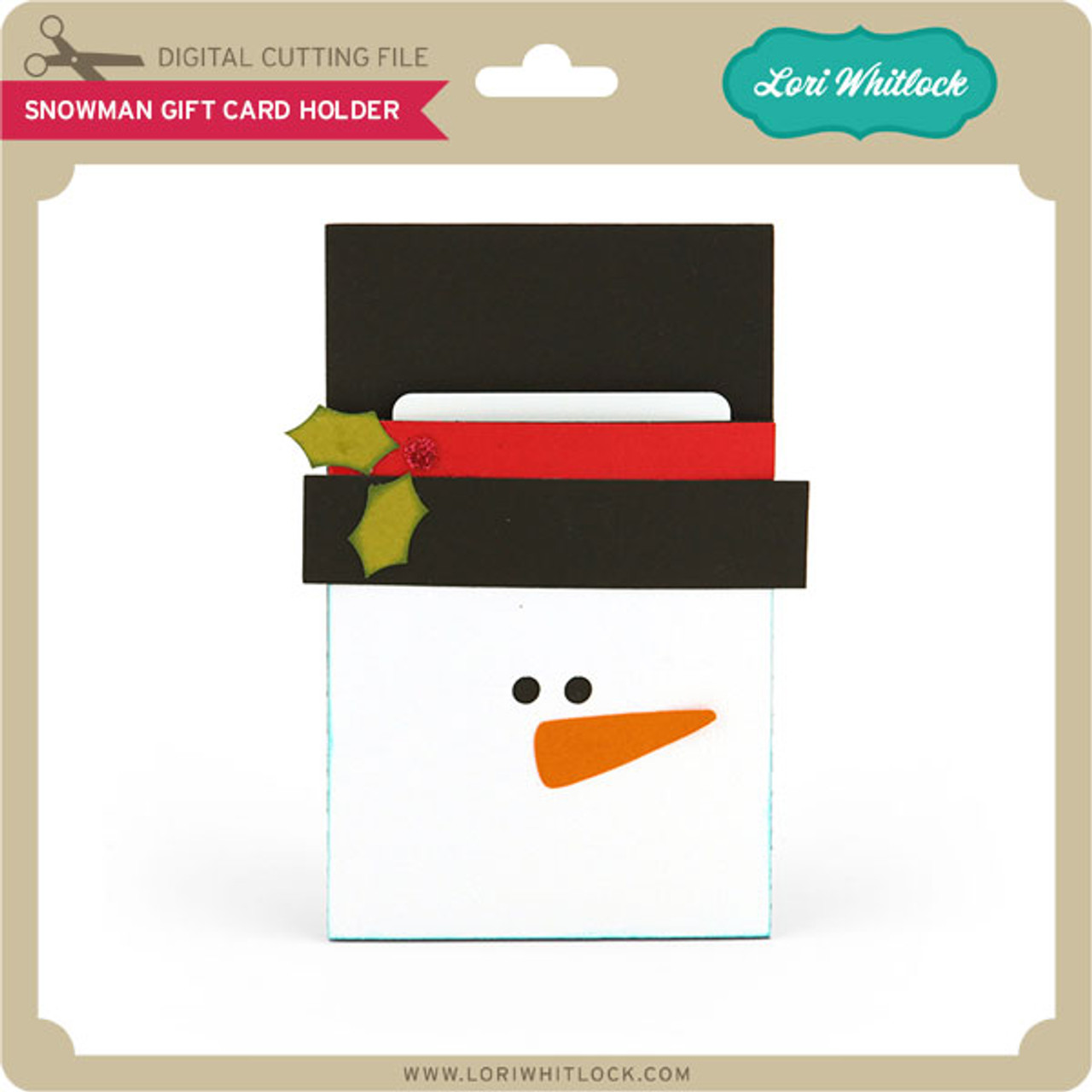 Gift Card Holder Tag Christmas Bundle - Lori Whitlock's SVG Shop