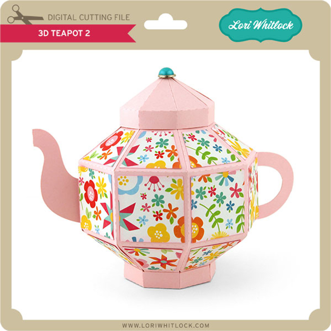Hey Cute Tea funny rainbow teapot