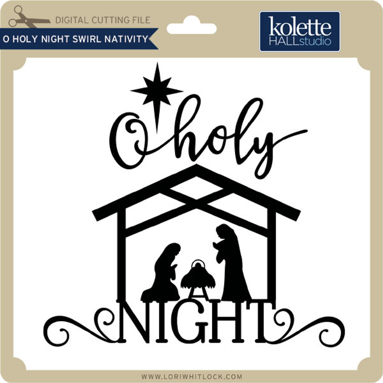 O Holy Night PNG - Nativity Oh Holy Night Sublimation - Digital Downlo –  Lottie Dotties LLC