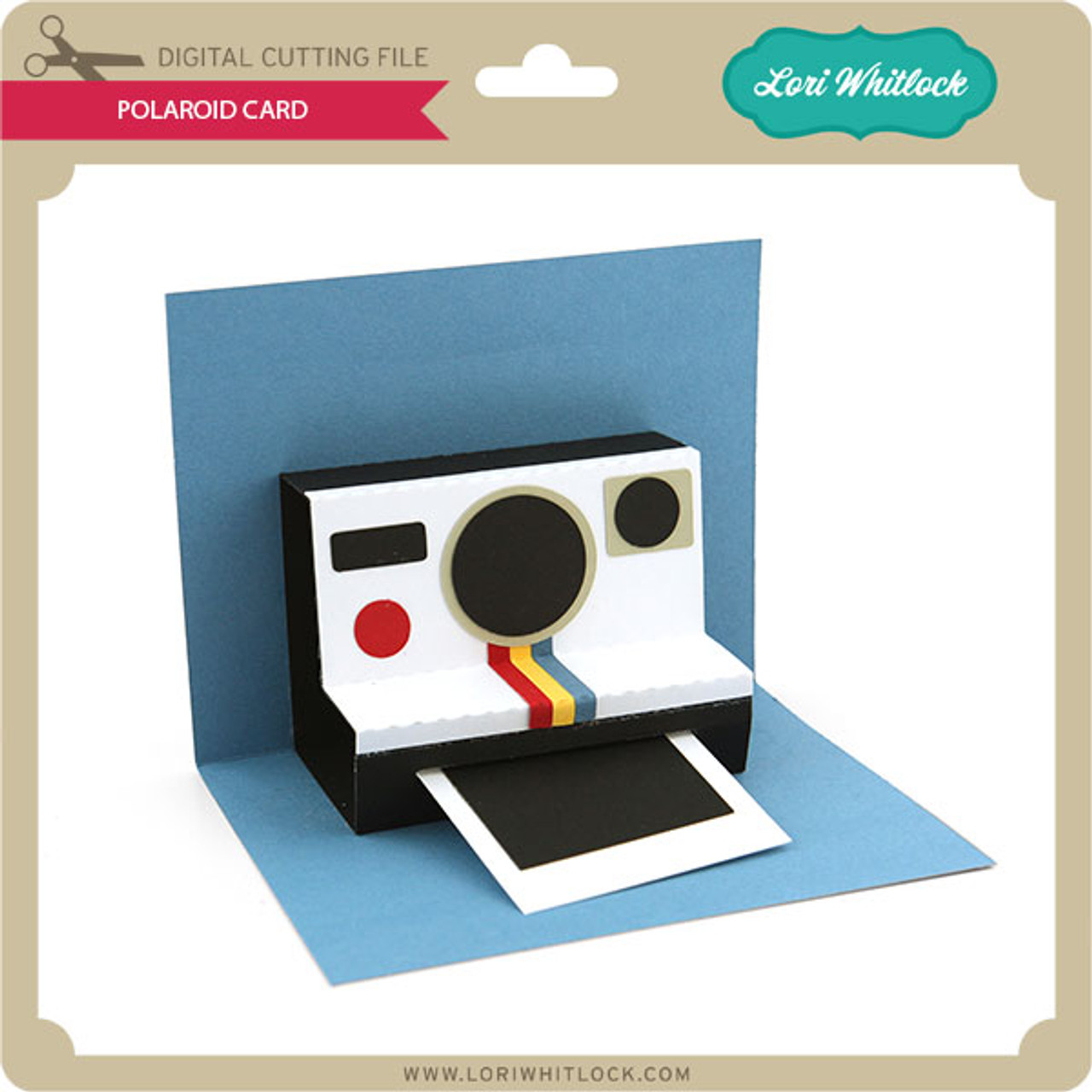 3d stickers polaroid 5種セット