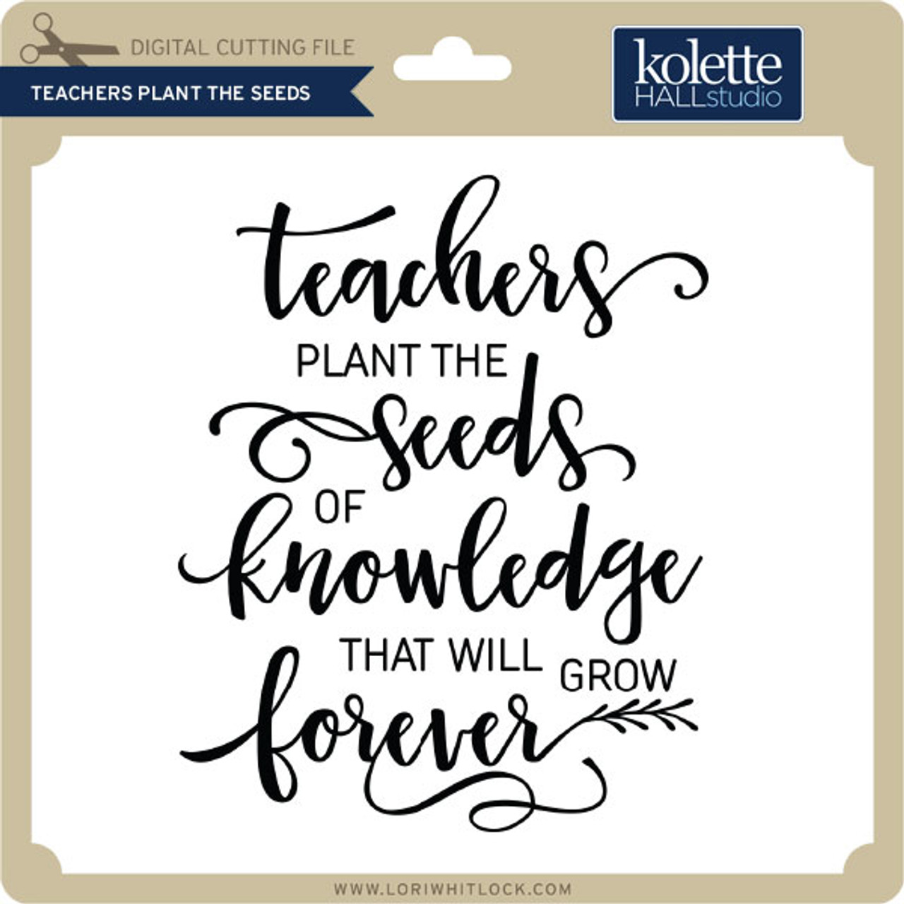 Teacher Plant Seeds That Grow Forever Frosted 16 oz Libbey Glass