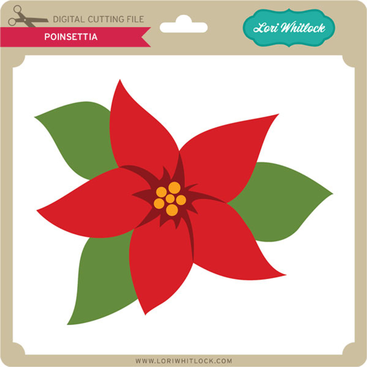 Sand Dollar Poinsettia - All Free Crafts