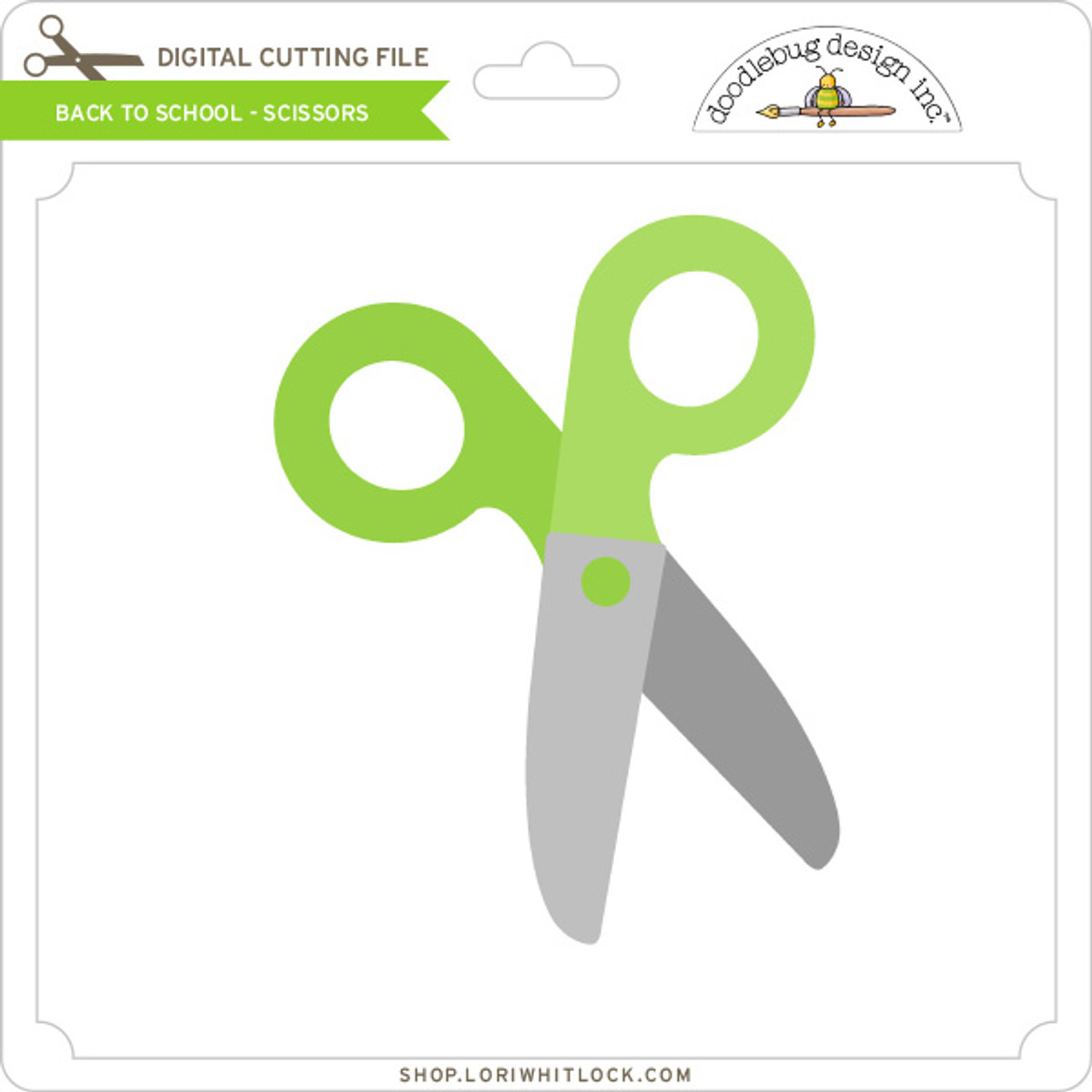 Bangkit Bazic 5 Blunt & Pointed Tip School Scissors (2/Pack)