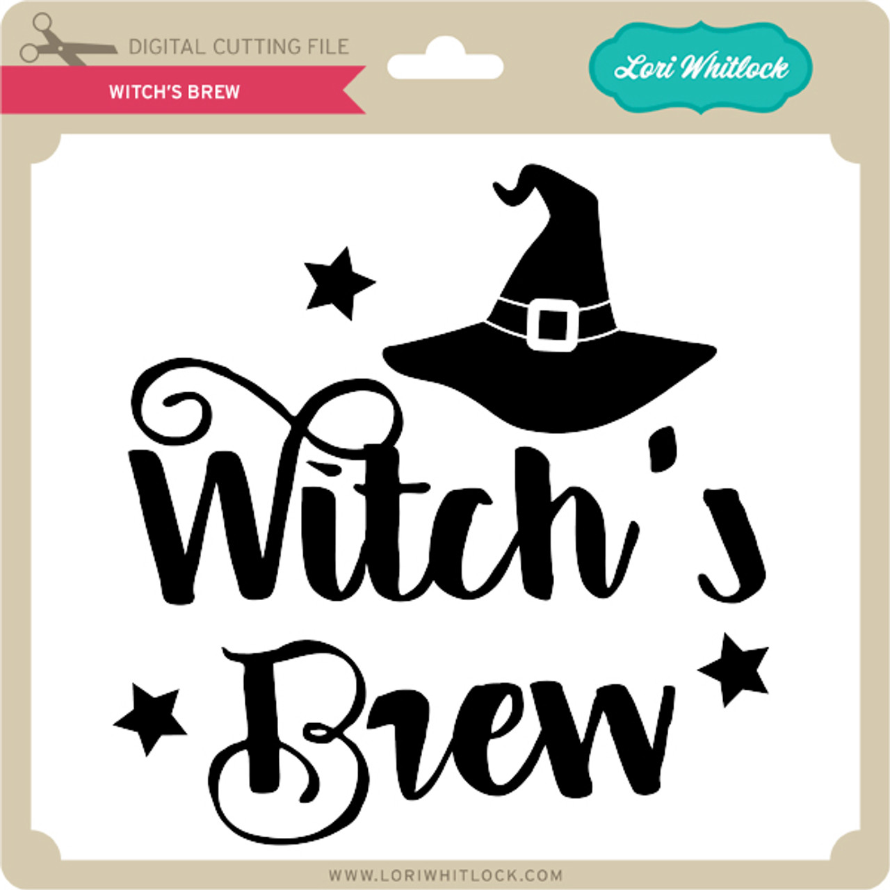 Witches Brew Coffee 2 - Lori Whitlock's SVG Shop