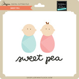 LW Sweet Pea Font - Lori Whitlock's SVG Shop