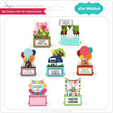 Rectangle Pop Up Card Bundle - Lori Whitlock's SVG Shop