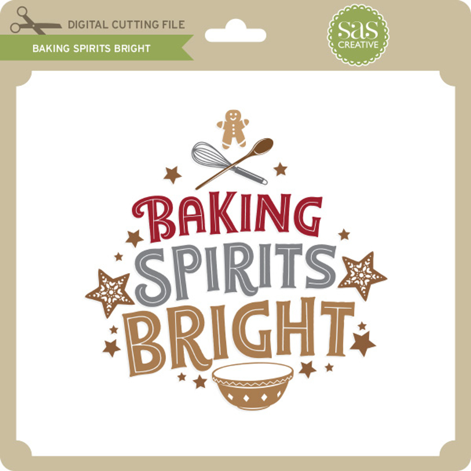 Baking Spirits Bright - Lori Whitlock&rsquo;s SVG Shop