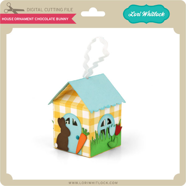 Easter Chocolate Bunny Box Lori Whitlock's SVG Shop