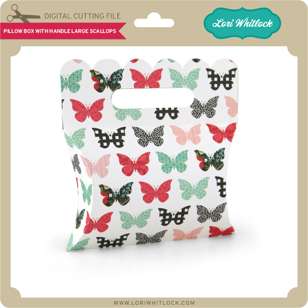 Pillow Handle Box Lori Whitlock's SVG Shop