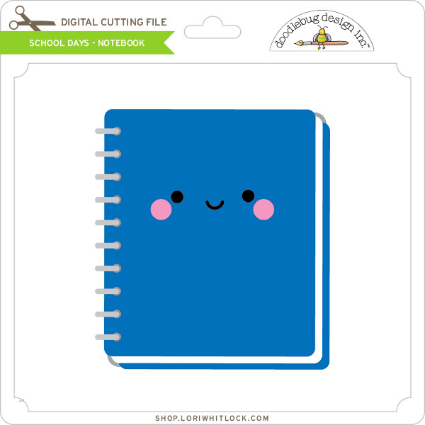 Mini Notebook - Lori Whitlock's SVG Shop