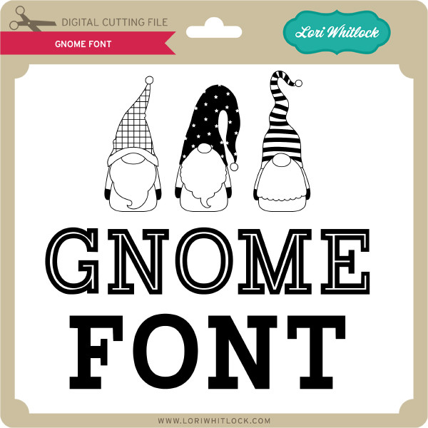 Gnome Font Lori Whitlock's SVG Shop