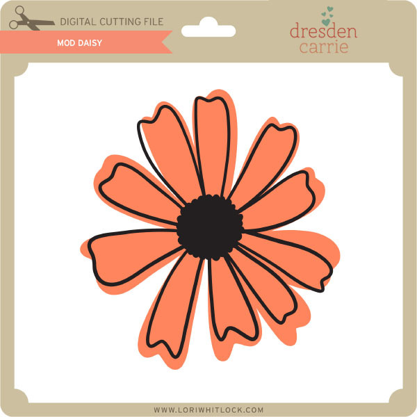 Mod Daisy - Lori Whitlock's SVG Shop