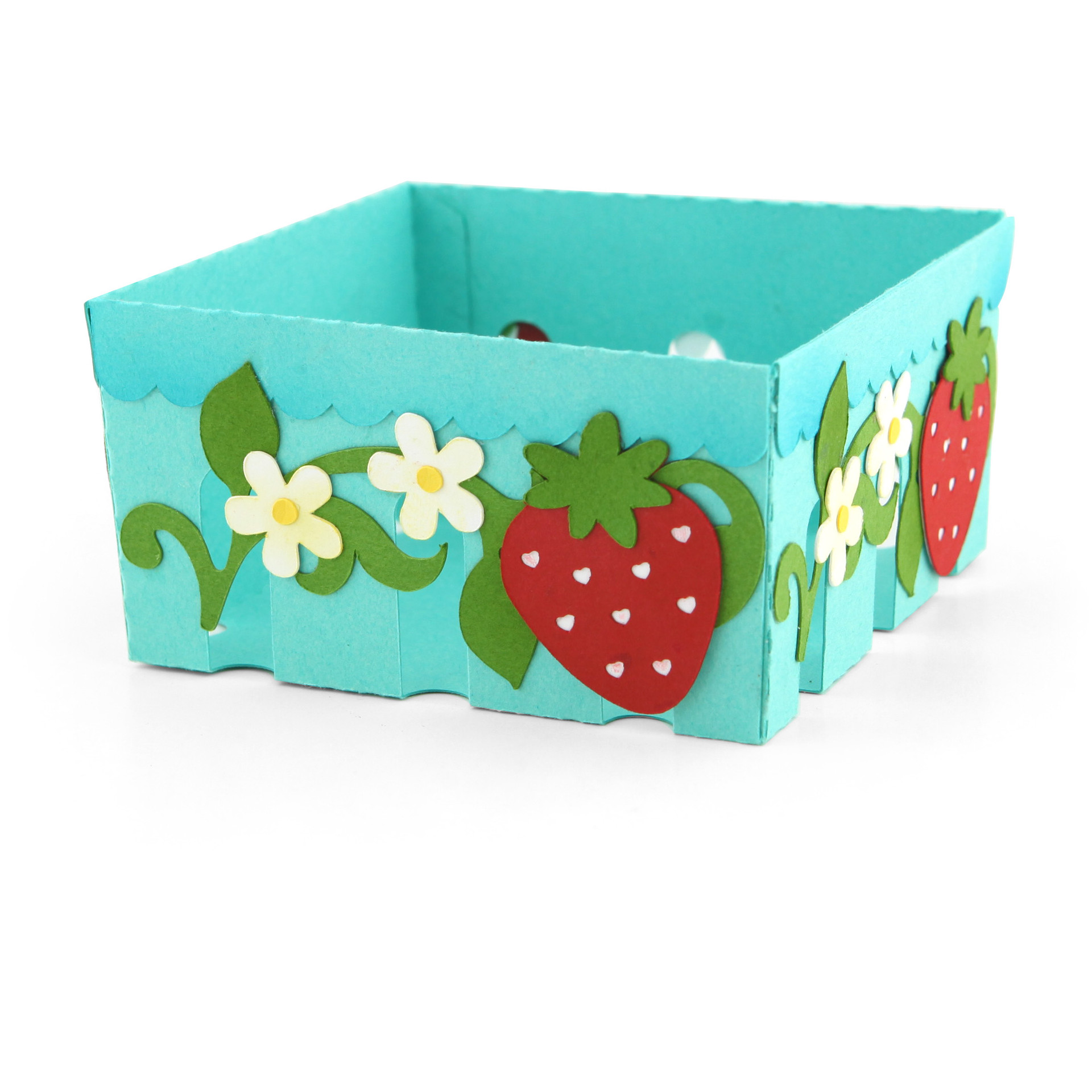 Strawberry Basket With Strawberry Lori Whitlock's SVG Shop